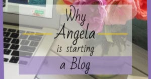 Facebook link image Why Angela is Starting a Blog